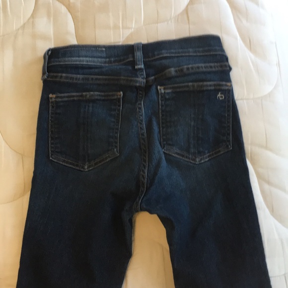 Rag and bone high rise skinny jeans - Picture 6 of 8